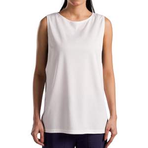 Camiseta Deportiva sin Mangas Transpirable para Mujer, al por Mayor, Personalizada, para Gimnasio, Entrenamiento, Ropa Deportiva, Fabricante OEM ODM - Product Image 1