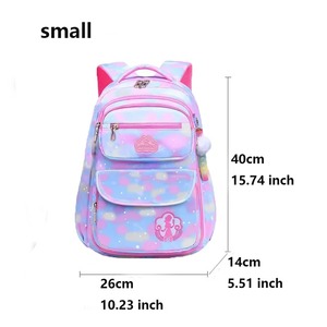 Mochila Escolar de Poliéster Impermeable con Dibujos Animados para Niñas, Ligera y Duradera para Primaria - Product Image 4