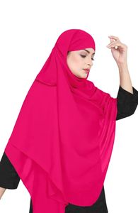 Hijab élégant en fausse georgette, vêtements indiens et pakistanais doux et respirants avec tissu confortable - Product Image 2