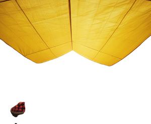 ผ้าใบกันแดดกันฝนสำหรับตลาดผลไม้  ผ้าใบเสริมมุมสำหรับตลาดผลไม้ สำหรับขายส่ง - Product Image 1