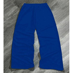 Baggy Pants Men Women Loose Fit <b>Wide</b> Leg Streetwear Joggers Custom Printing Embroidery Supplier - Product Image 2