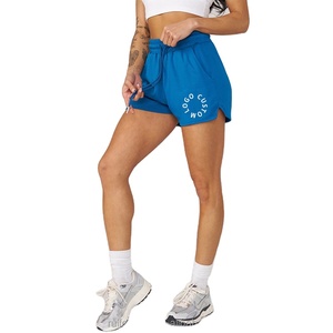 Custom Logo Summer Women Athletic Running Fitness <b>Boxer</b> Blank Plain Gym Sweat Shorts Women Lounge Basketball Sports Yoga Shorts - Product Image 1