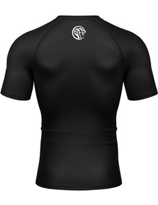Rashguard de combat haute densité pour homme, en nylon et élasthanne, à manches courtes, de compression, pour usage professionnel en salle de sport, fabrication professionnelle - Product Image 1