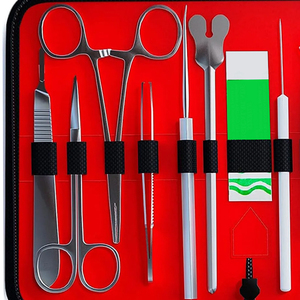 Juego de Instrumentos Quirúrgicos Duraderos de Acero Inoxidable, Kit de Herramientas Médicas Profesionales para Cirujanos y Uso Hospitalario - Product Image 3