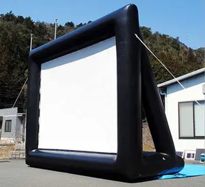 Pantalla de proyector inflable Pantallas de cine para fiestas o patios traseros