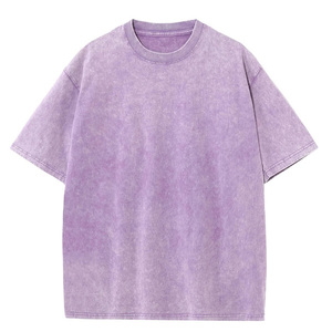 Hot Selling Apparel Custom Graphic Tees T-<b>shirts</b> Printed <b>Men</b> Clothing <b>Silk</b> Screen Printing Distressed Wash T-<b>shirt</b> <b>Men</b> Oversized - Product Image 4