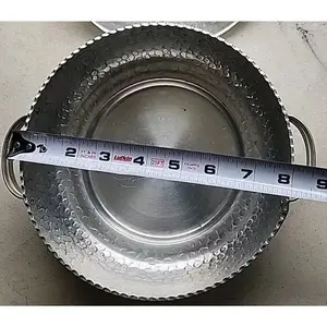 Elegante Olla Clásica de Acero Inoxidable |   Ecológico y Antiadherente, Duradero para Servir en la Mesa - Product Image 3