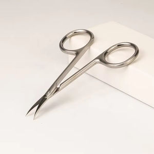 Tijeras de Manicura de la Mejor Calidad, Acero Inoxidable Profesional, Afiladas y Rectas, con Logotipo Personalizado, para Salón de Uñas - Product Image 5