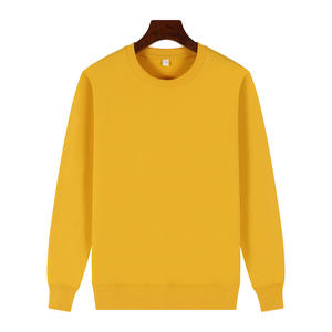 Sweat-shirt pour homme de haute qualité, en tissu polaire d'hiver uni, 100% coton, teinture numérique unie, doublé, imperméable, 180g, décontracté - Product Image 5