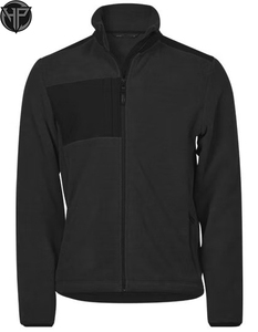 Wholesale Customized Men's Plush <b>Thick</b> Stand Collar Warm Jacket Fleece Zipper <b>Cardigan</b>, Fleece Jacket Outdoor Hiking Jacket - Product Image 1