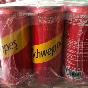 Paquete de 24 Latas de 320ml de Schweppes Soda Tonic y Dry Ginger Ale, Bebida Gaseosa, Suministro de Cajas Personalizadas - Product Image 3