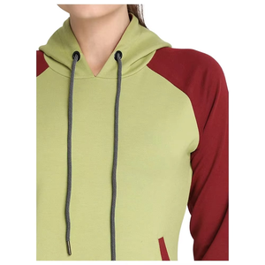 Conjunto de Sudadera y Pantalón Deportivo de Algodón 100% Personalizado para Mujer, Ropa Deportiva al por Mayor, Sudadera Corta con Capucha para Otoño e Invierno - Product Image 3