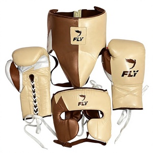 OEM Custom Fly <b>Style</b> Boxing Training Set Sparring Gloves <b>Head</b> Guard Groin Protector Premium Quality Customized Sparring Sets - Product Image 3