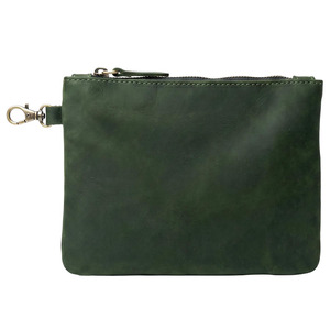 Premium genuine leather golf pouch travel companion with <b>organized</b> compartments and premium zipper hardware <b>for</b> <b>sale</b> - Product Image 1
