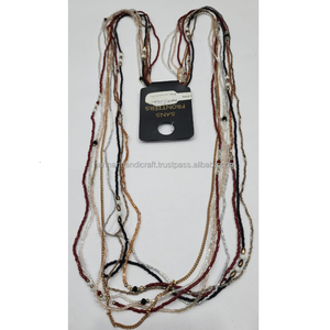 Collar de Cuentas de Resina Ecológico AS-1600 de Artizon Studio, Joyería de Moda Ligera Hecha a Mano, Forma y Tamaño Personalizables - Product Image 6