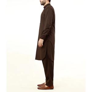 Nouveau costume shalwar kameez sur mesure pour homme 2026, 100 % coton, vêtements pour homme, shalwar kameez à manches longues - Product Image 2