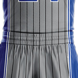 Ensemble de maillots de basket-ball à manches courtes pour hommes de haute qualité Kit uniforme sublimé avec conception de couleur personnalisée pour l'équipe de club - Product Image 6
