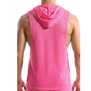 <b>Mens</b> <b>Muscle</b> <b>Top</b> Comfortable Sleeveless Hoodie Gym Training Tank Premium Activewear OEM ODM Factory Wholesale Supplier <b>Men</b> <b>Muscle</b> - Product Image 5