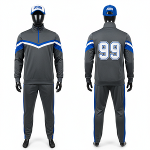 Survêtements personnalisés de haute qualité à sublimation intégrale pour femmes et hommes, tenue de sport imprimée avec des lettres pour l'hiver par massee sports - Product Image 5