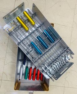 Ensemble d'instruments d'arthroscopie de l'épaule réutilisables Surgiright, complet, en acier inoxydable, certifié CE classe II, utilisation durable - Product Image 4
