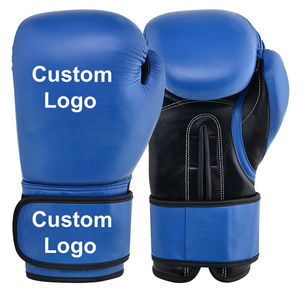 Guantes de Boxeo con Logotipo Personalizado OEM, de Alta Calidad, Duraderos, de Cuero Brillante, Profesionales, para Entrenamiento, 8oz, 10oz, 12oz - Product Image 4