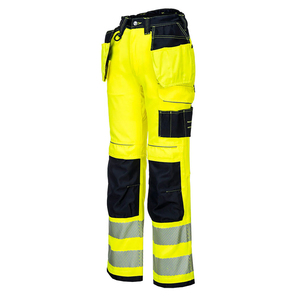Pantalon de travail haute visibilité pour hommes, OEM, multi-poches, durable, dernier style, vêtements de travail industriels pour hommes - Product Image 2