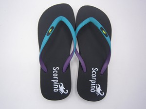 Scorpino Winter <b>Outdoor</b> <b>Slippers</b> Black Yellow Natural Rubber Anti-Slippery <b>Waterproof</b> Lightweight Open Toe Summer Flip Flops - Product Image 2