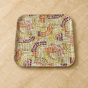 Bandeja de Servicio con Diseño de Caballo Contemporáneo, Resistente a los Arañazos, Cuadrada, Elegante, para Servir Comida, Té, Café, Bocadillos, Decorativa - Product Image 5