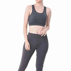 Hot Sale Women's Yoga High Support Seamless Breathable Simple Sports Bra Fitness Wear - Product Image 4
