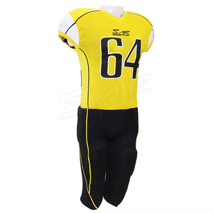 Uniforme de football américain, nouvelle conception, faible MOQ, marque privée, pour vente en ligne - Product Image 1
