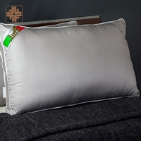 Almohada de Cama Hecha en Taiwán con Fibra de Grafeno y Poliéster, 200 Hilos, Antibacteriana, Ecológica, Sólida, Minimalista, para Dormir de Lado