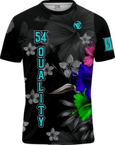 T-shirt de sport personnalisé à manches courtes en polyester imprimé par sublimation, grande taille, séchage rapide, pour équipes de course de marathon. - Product Image 3