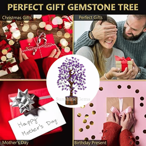 Árbol de la Vida de Labradorita al por Mayor con Alambre Plateado, Piedras Curativas de Gemas, Decoración para el Hogar - Product Image 3