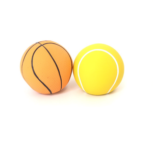 Pelota de baloncesto/tenis de látex Yommy Pet de 5 cm, juguete para perros - Product Image 2