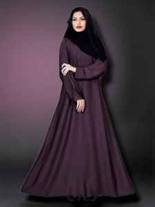 Vente en gros AWAIS HOUSE Ensemble de luxe 2 pièces pour femmes musulmanes, Kaftan Abaya simple en velours uni avec perles, robes islamiques - Product Image 3