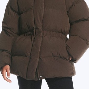 5. Chaqueta Larga Acolchada para Mujer, Abrigo con Capucha para Invierno, Ropa Exterior Acolchada y Cálida, Logotipo Personalizado, Proveedor Mayorista OEM, Fábrica - Product Image 4