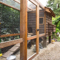 Grillage robuste pour cages à volailles, enclos à lapins et protection agricole