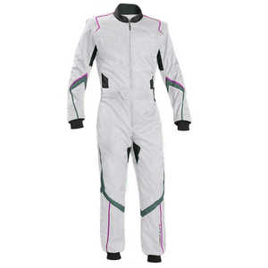 Traje de Carreras de Karting, Traje de Carreras F1, Totalmente Personalizable, Impresión por Serigrafía, Spandex/Algodón Transpirable, Conjuntos de Carreras de Talla Grande, Cardura - Product Image 3