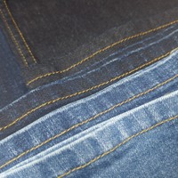 Tissu sergé en denim super extensible et épais, écologique, respirant, pour garçons, filles, hommes et femmes, automne/hiver, 11,50 OZ +/-5%, fil ring-spun, 55 pouces