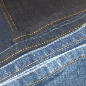 Tissu sergé en denim super extensible, écologique, respirant, pour garçons et filles, hommes et femmes, automne/hiver, 11,50 oz +/-5%, fil ring-spun, largeur 55 pouces - Product Image 4