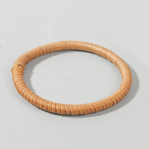 Pulseras de ratán de calidad superior, brazaletes para mujer, pulseras hechas a mano, accesorios de moda. - Product Image 2