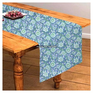 Handmade 13 X 72 Inches Modern Style Table <b>Runner</b> Multicolor Floral Pattern Table <b>Runner</b> For Wedding Events Home Decor Outdoor - Product Image 5