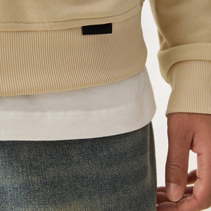 Sudaderas con Capucha Estilo Urbano para Hombre, Sudaderas Extra Grandes, Proveedor OEM/ODM de Moda Personalizada en Color Sólido con Contraste, Ropa con Capucha para Hombre - Product Image 5