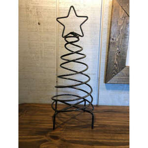 Fer arbre de noël objet affichage au sol décoratif métal artisanat vacances Festival décoré artisanat en gros arbre de noël modèle - Product Image 1