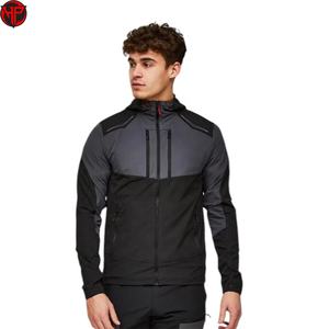Ensemble de survêtement en nylon personnalisé, veste coupe-vent et pantalon de jogging en polyester surdimensionné, ensemble de survêtement zippé pour homme - Product Image 4