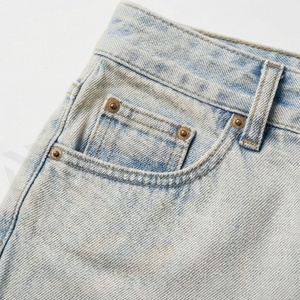 Shorts de Mezclilla Transpirables de Alta Calidad para Mujer, con Botones, de Algodón, Jeans Cortos, Ropa Casual de Calle, a la Moda - Product Image 5