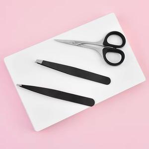 Eyelash Tweezers Stainless Steel Smooth Tip Precision Makeup <b>Tools</b> for Eyelash Extension - Product Image 1