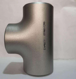 304 304L 316 316L สแตนเลสความดันสูงก้นเชื่อมที ANSI ASME มาตรฐานฟิตติ้งท่อผลิตตามสั่ง - Product Image 1