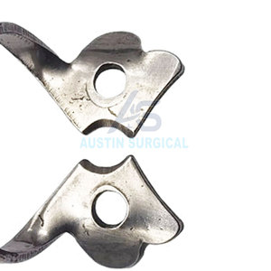 Pinces à diaphragme dentaire manuelles compactes en acier inoxydable, poignée ergonomique, ajustement précis, manipulation facile, finition raffinée - Product Image 6