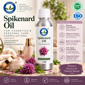น้ำมันหอมระเหยสไปค์นาร์ด 100% จากธรรมชาติ 1 กิโลกรัม สำหรับเครื่องสำอาง น้ำมันจาตามันซีจาต้าสตัคส์ สำหรับผลิตภัณฑ์ดูแลผิวและสูตรผลิตภัณฑ์ดูแลส่วนบุคคล - Product Image 4